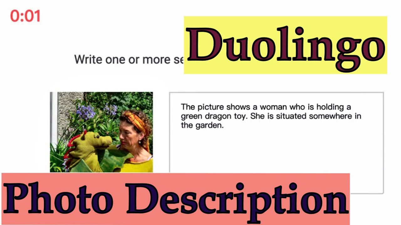 Duolingo Picture Description duolingo-picture-description