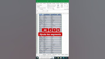 Comment utiliser les segments pour filtrer les données