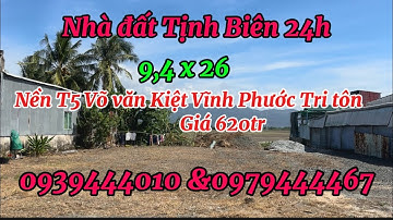 Tập 400 Nền T5 Vĩnh Phước Tri Tôn An Giang giá 620tr