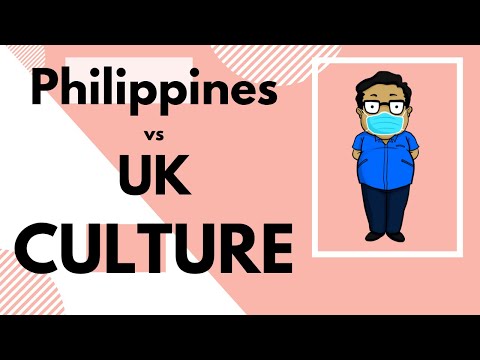Culture difference Philippines vs UK. Filipino UK nurse.