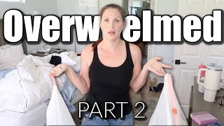 How to CLEAN a CLUTTERED House when OVERWHELMED  Part 2