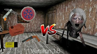 Angelina Spider vs All Weapons in Granny Version 1.8