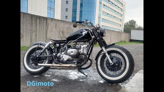 Урал кастом боббер DGimoto bobber motorcycle Ural