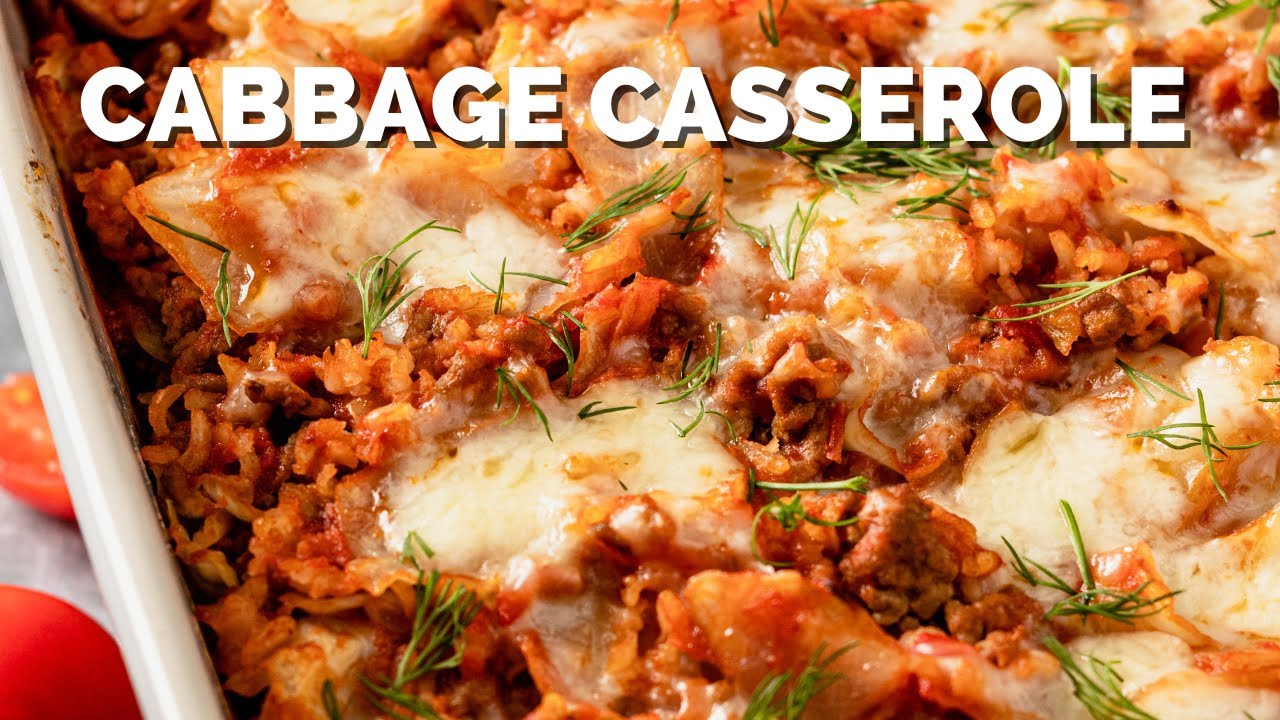 Cabbage Roll Casserole - YouTube