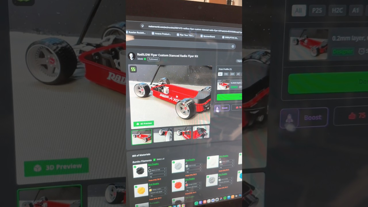 This RadiLOW Flyer project is going to be SIIIICK #3dprinting #3dprinterupgrade #3dprinted
