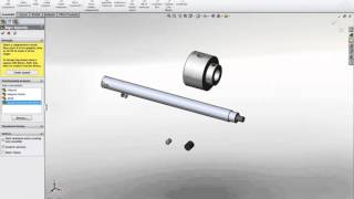 Creating the windmill shaft assembly