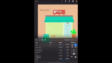 How to Open Font Files in Procreate - #Short Tutorial