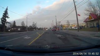 Ford mustang - aggressive driving dashboard camera toronto