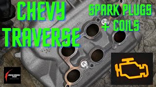 2011 CHEVY TRAVERSE 3.6L SPARK PLUG + IGNITION COILS JOB | DIY HELP | VERY DETAILED TUTORIAL REPAIR