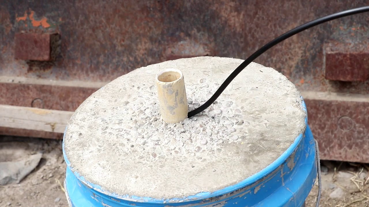 blasting with sodium attempt 2 - Didn’t get the concrete shattering kaboom I was hoping for but the data I got from this test gave me some ideas on how to improve the reaction. 