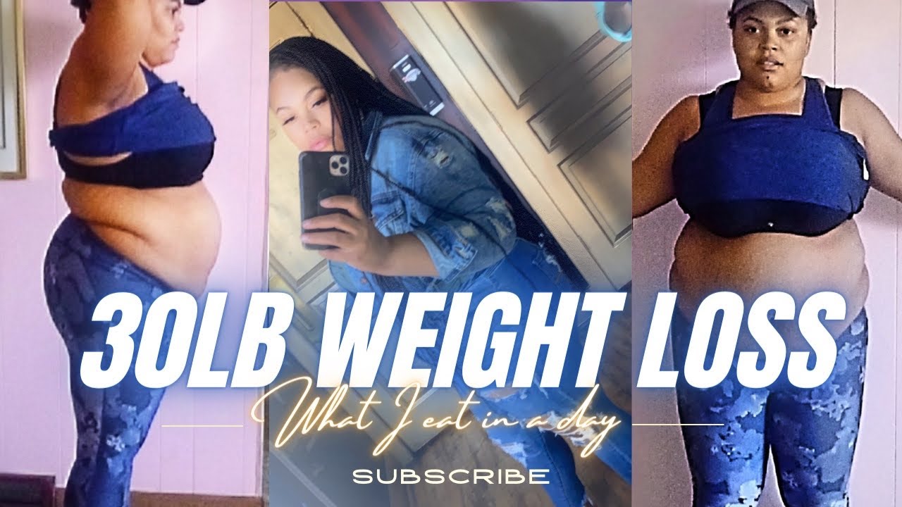 What I EAT in A Day to lose 30lbs in 3 MONTHS YouTube