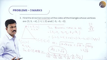 DAY 97 | MATHEMATICS | II PUC | THREE DIMENSIONAL GEOMETRY | L2