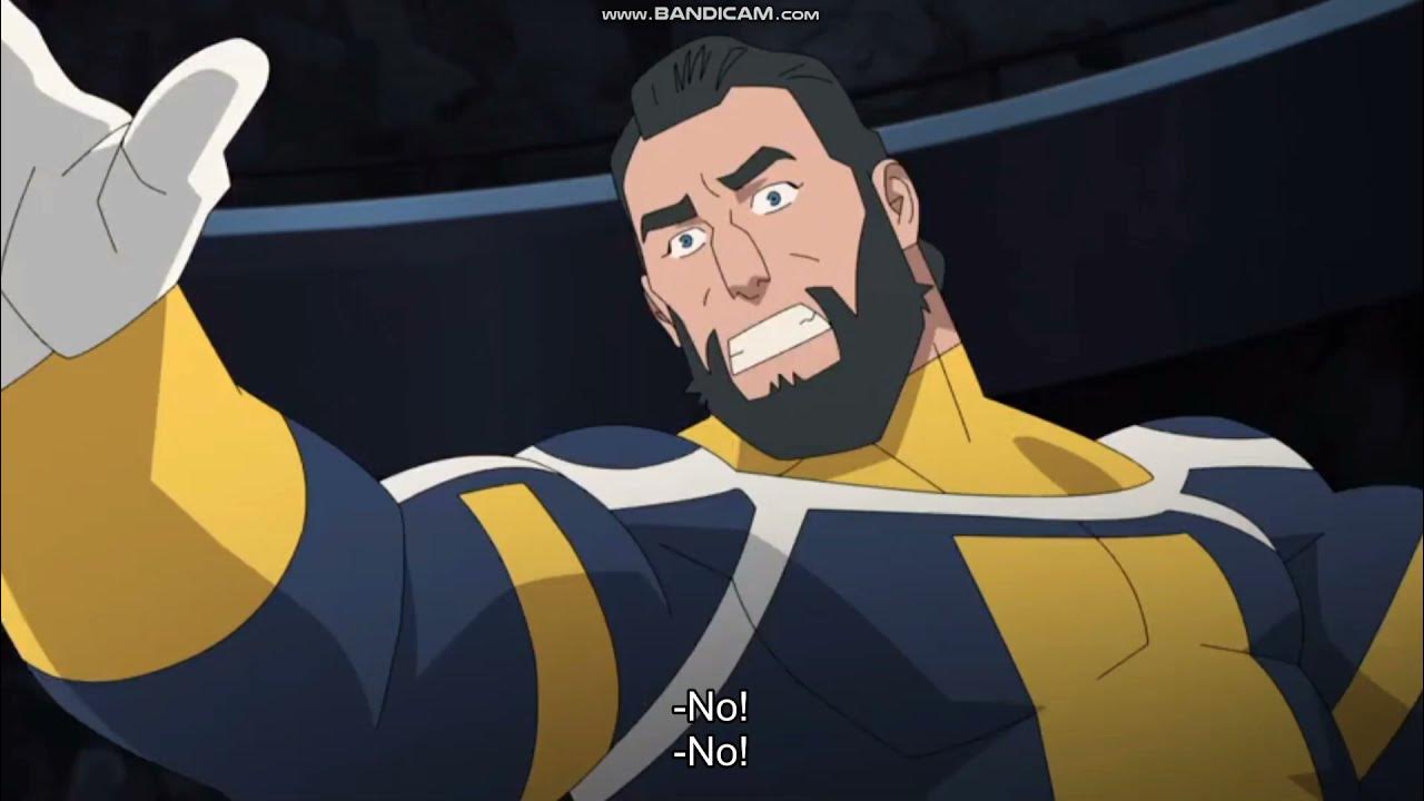 Invincible omni man kills guardians of the globe youtube