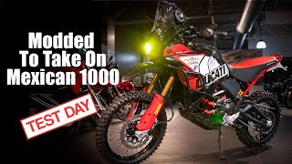 First Look: Ducati's DesertX Rally Modded For The Mexican 1000