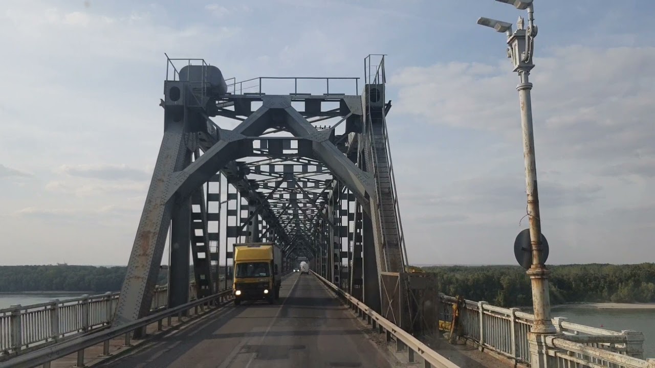 BULGARİSTAN 'dan ROMANYA 'ya RUSE Kapıdan TUNA Nehrinden GEÇİŞ