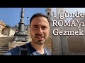 BİR GÜNDE ROMA'YI GEZMEK 2022 [4K] - ROMA'DA GEZİLECEK YERLER