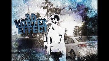 HOW TO CREATE 3D VORTEX EFFECT ON AFTER EFFECTS IN UNDER A MINUTE!!