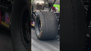 Till this tire is tired #shorts #automobile #goodyears #topfuel #nhra #dragracing #dragrace #racing