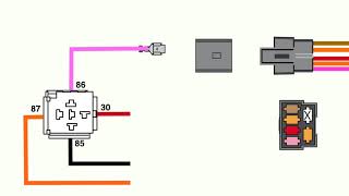 How to wire an electric fuel pump relay