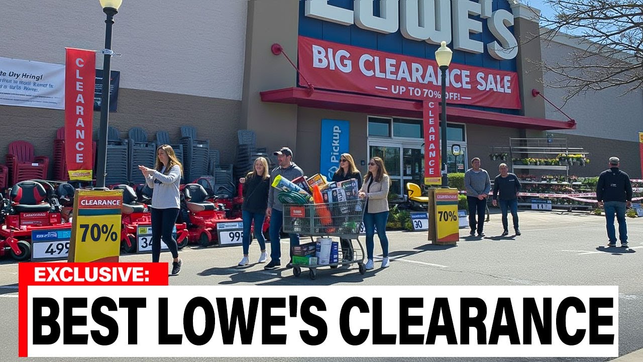 10 распродаж в Lowe's, которые нельзя пропустить!