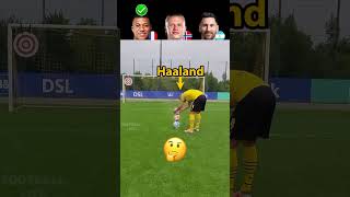 Messi VS Mbappe VS Haaland - Trick shots 🎯