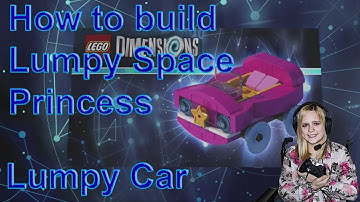 How to build Lumpy Space Princess Lumpy Car from the Adventure Time Team pack, from Lego Dimensions
