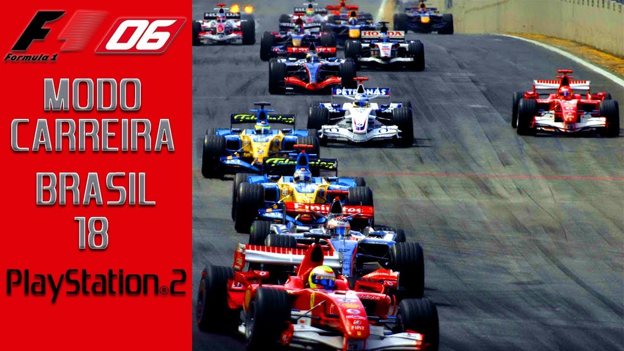 F1 2006 - PS2 - GP do Brasil - CAMPEONATO MUNDIAL 18 | Jogos Clássicos