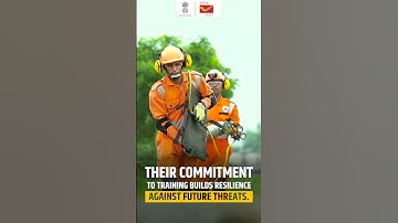 We honor the tireless efforts of the National Disaster Response Force (NDRF).