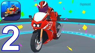 Bike Race Master: Bike Racing - Gameplay Walkthrough Part 2  Level 9-14 (iOS, Android) screenshot 4