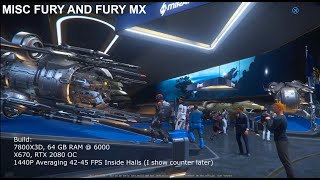 MISC FURY AND FURY MX IN 3.19 PTU IN EVENT HALL - Let's Talk about them! Star Citizen
