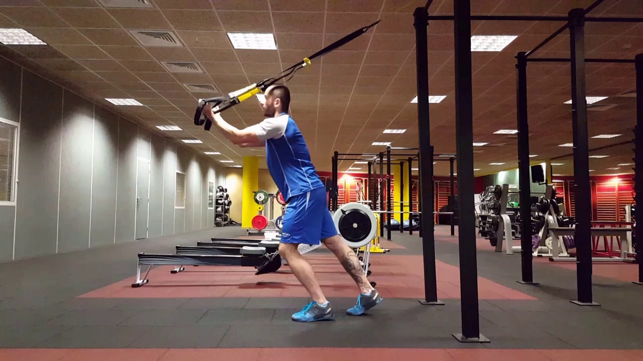 TRX Triceps Press Underhand Grip Lukasz Lojas - YouTube