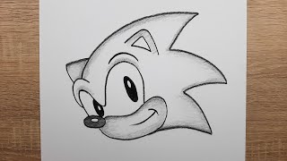 Kolay Çizim Fikirleri Adım Adım Sonic Nasıl Çizilir Karakalem Çizimleri Kolay