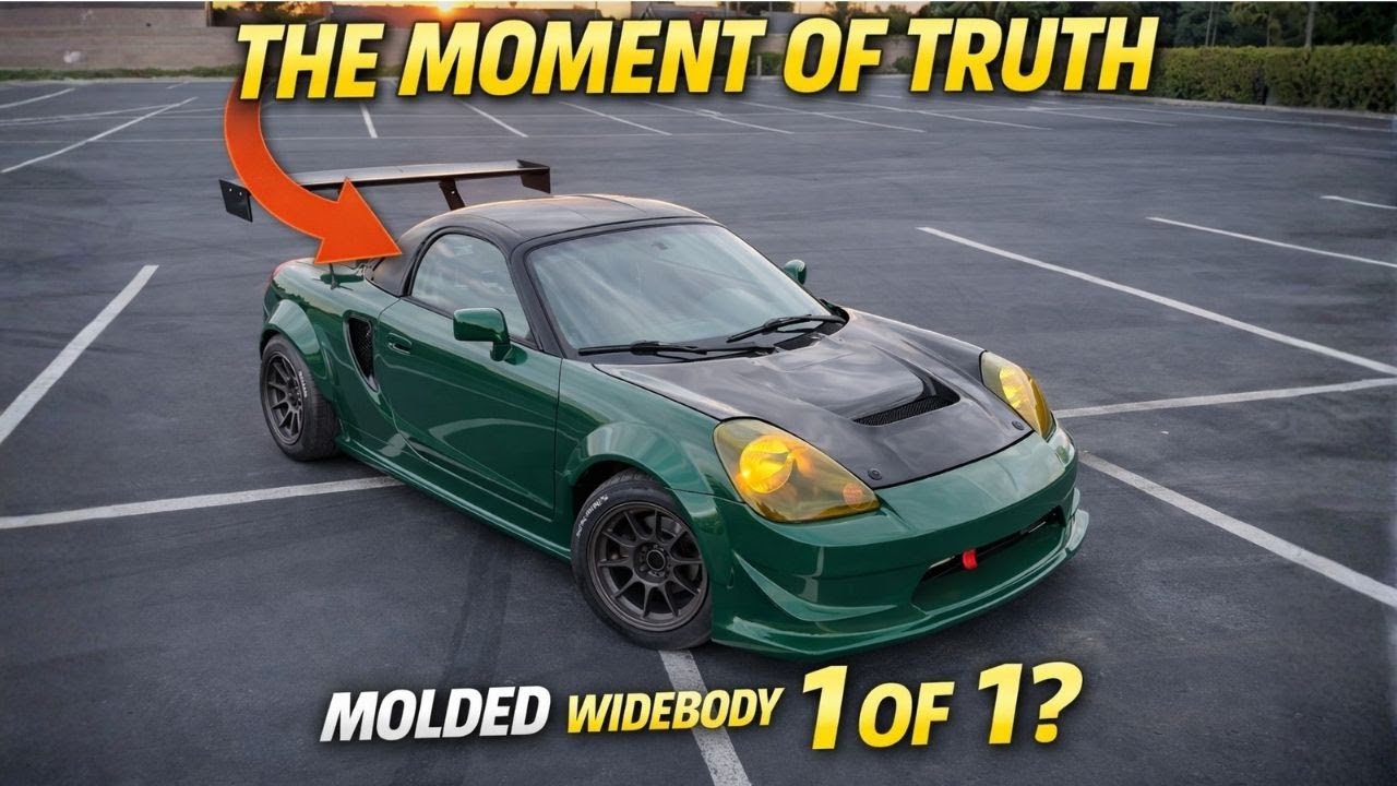 Момент истины... Раскрытие цвета MR2! | Реставрация Toyota MR2 Spyder