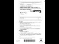 Edexcel GCSE Psychology Paper 2  2025 Question Paper