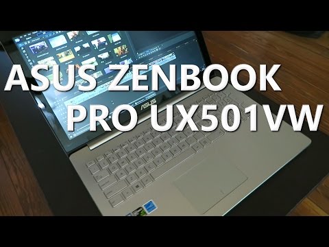 ASUS ZenBook Pro UX501VW Review