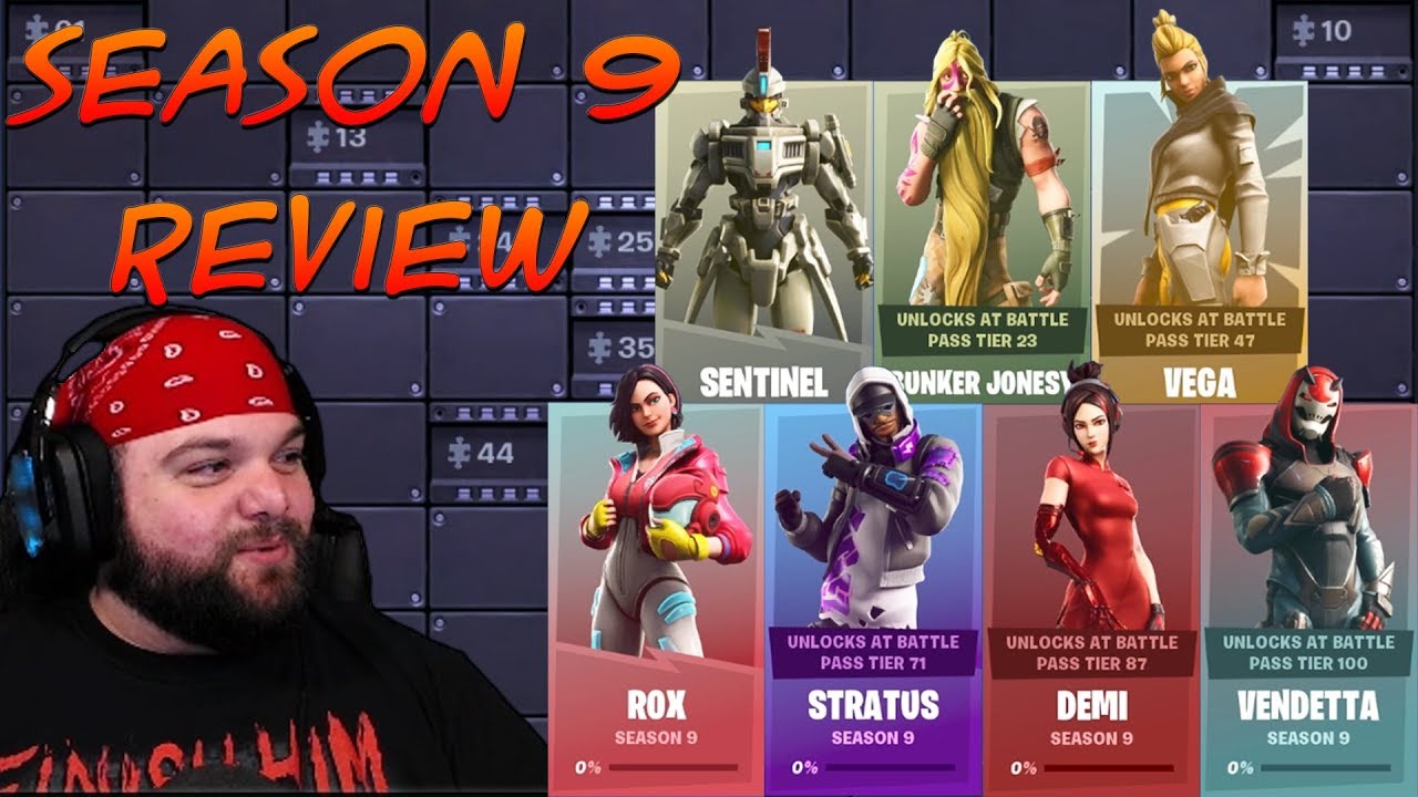 Season 9 Battle Pass & Fortbytes | Fortnite | Fealty Thoughts & Live Review