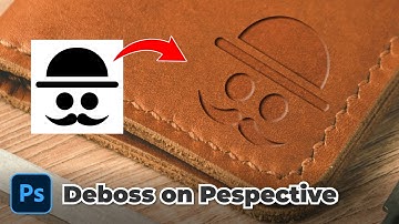 Add Debossed Logo in Perspective Object using Photoshop