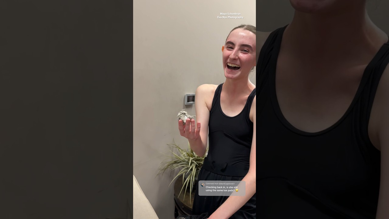 Maya’s toe pad update 😭 5 years strong 💀 