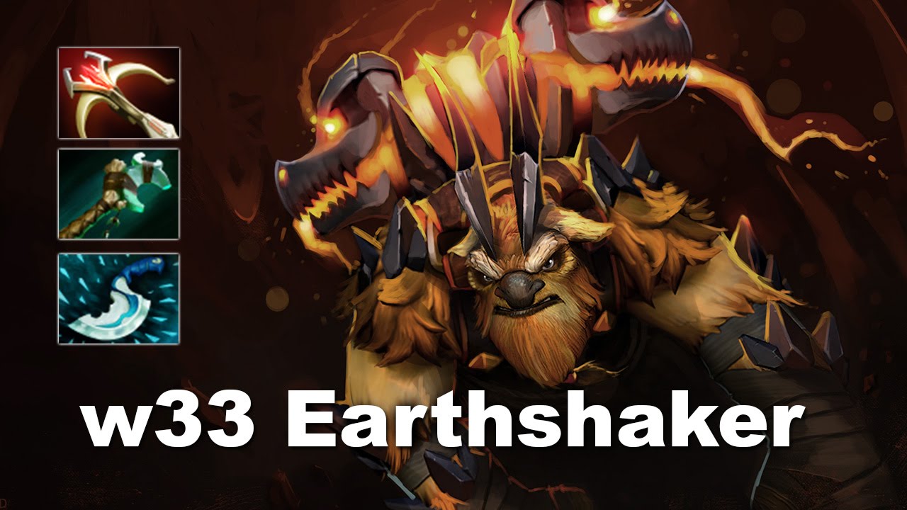 w33 1-shot Earthshaker Mobile 7000 MMR EU Dota 2