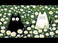 🌼 Lofi Hip Hop 2026 - Chill Lofi Beats to Study with Cats &amp; Daisy Garden