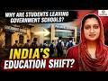 Why are students leaving Government schools? India's Education Shift? Explained | Amandeep Ma'am