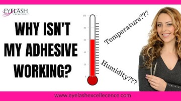 THE SECRET BEHIND LASH RETENTION - glues and humidity