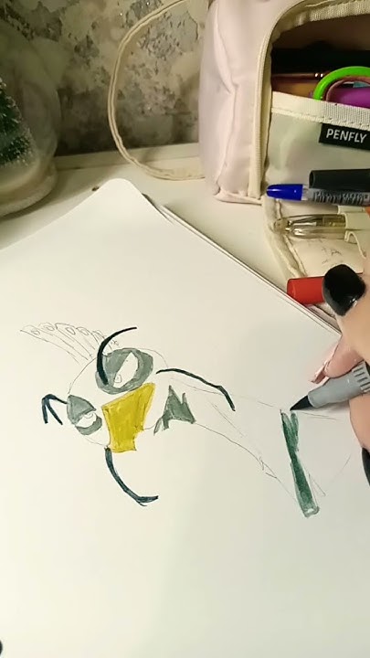 ЛОРД ШЭНЬ! #кунгфупанда #рисунки #рисование #творчество - YouTube