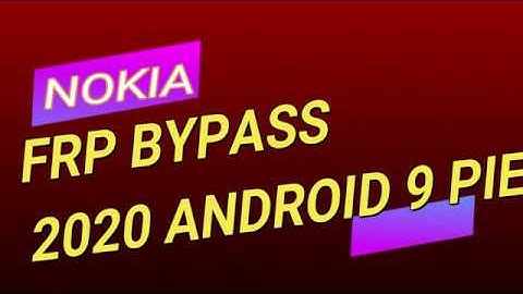 All NOKIA FRP Bypass 2020 | NOKIA Google Lock Remove 2020 | Android 9 Pie | Without PC | New Method