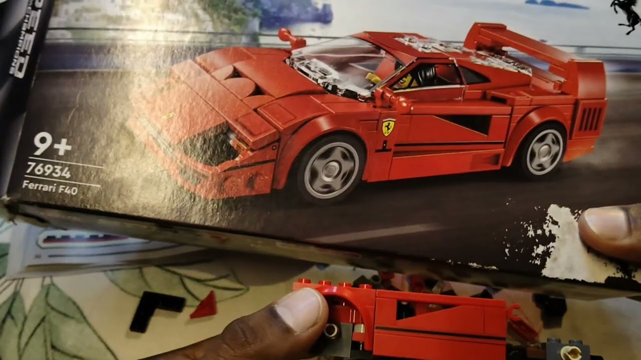 SURYA PRAKASH - LEGO BUILD FERRARI F40 