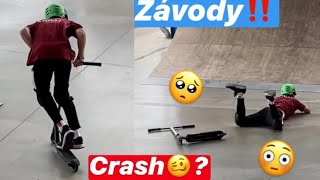 Crash na závodech? / scootercamp závody