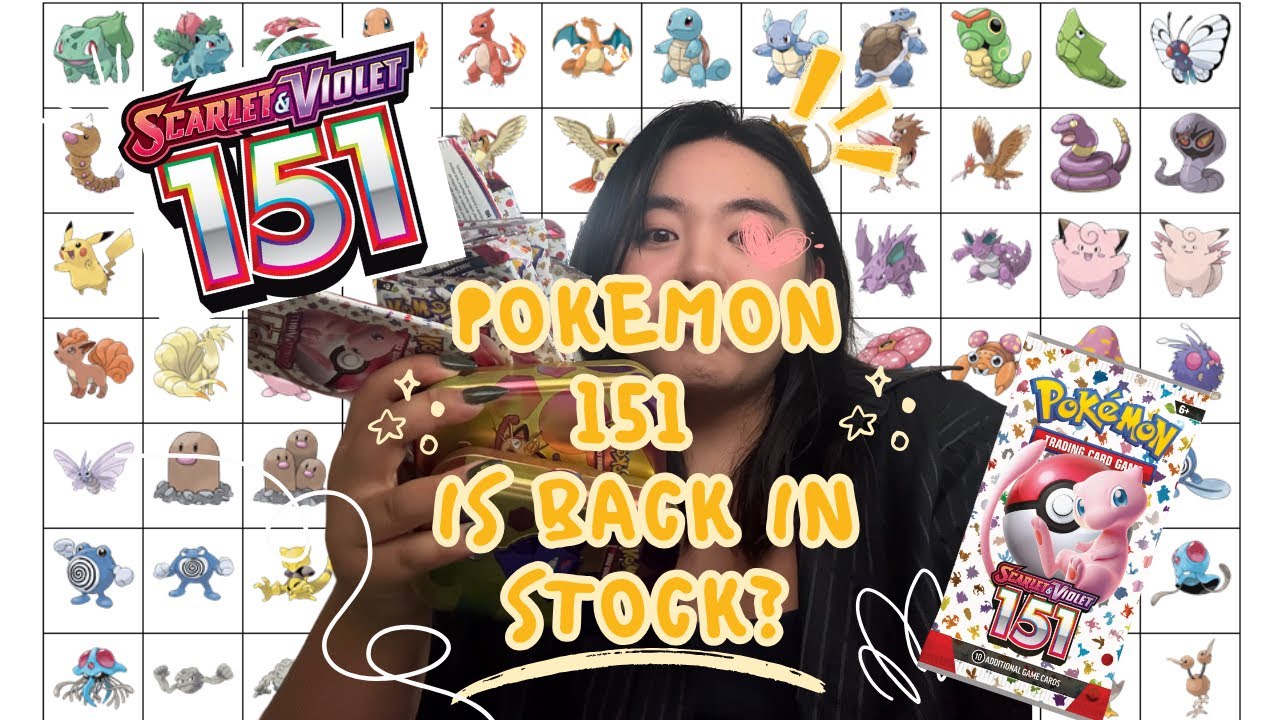 I FOUND 151 tins in STOCK! FIRST time opening 151 Pokemon Packs - YouTube