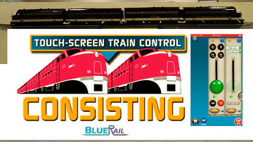 Consisting and Speed Matching with BlueRail