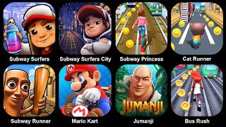 Subway Surf,Subway Surf City,Subway Princess,Cat Runner,Subway Runner,Mario Kart,Jumanji,Bus Rush screenshot 2