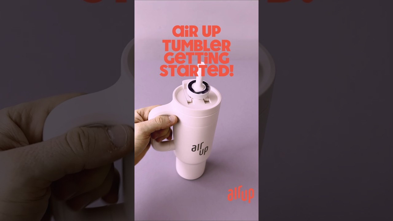 How to use air up® Tumbler - Setup & Pro Tips!